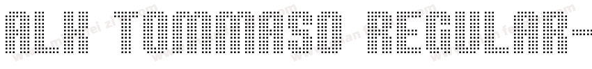 ALK Tommaso Regular字体转换